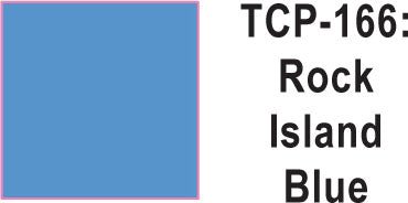 Tru Color TCP-166 Rock Island Blue Paint 1 ounce - House of Trains