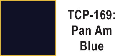 Tru Color TCP-169 Pan Am Blue Paint 1 ounce - House of Trains