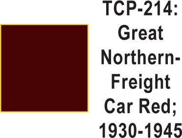 Tru Color TCP-214 Great Northern 1930-45 Freight Car Red - House of Trains