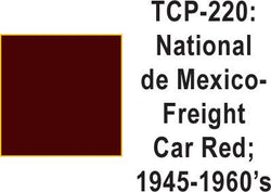Tru Color TCP-220 NdM Frt. Car Red 1 ounce - House of Trains