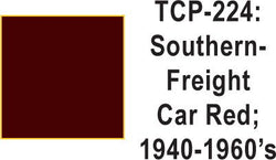 Tru Color TCP-224 Southern 1940-50's Freight Car Red 1 Fluid Ounce - House of Trains