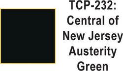 Tru Color TCP-232 Central of New Jersey, Austerity Green Paint 1 ounce - House of Trains