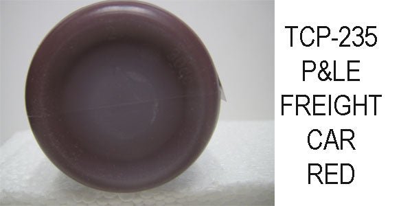 Tru Color TCP-235 Pittsburgh and Lake Erie, Freight Car Red, 1940 - 1960's Paint 1 ounce - House of Trains