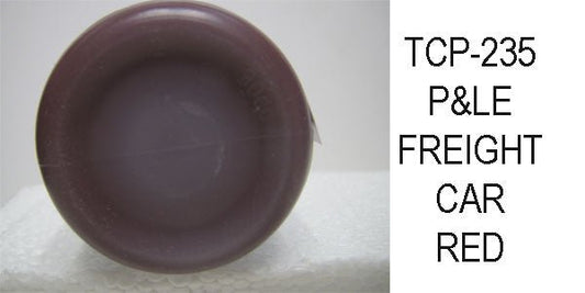 Tru Color TCP-235 Pittsburgh and Lake Erie, Freight Car Red, 1940 - 1960's Paint 1 ounce - House of Trains