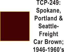 Tru Color TCP-249 Spokane Portland and Seattle Freight Car Brown 1 Fluid Ounce - House of Trains