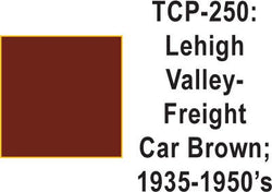 Tru Color TCP-250 Lehigh Valley Freight Car Red 1 Fluid Ounce - House of Trains