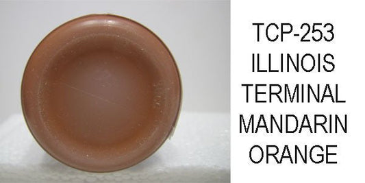 Tru Color TCP-253 Illinois Terminal, Mandarin Orange 1 Fluid Ounce - House of Trains