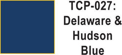 Tru Color TCP-27 Delaware and Hudson Blue Paint 1 ounce - House of Trains