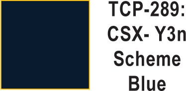 Tru Color TCP-289 CSX Yn3 Blue 1 ounce - House of Trains