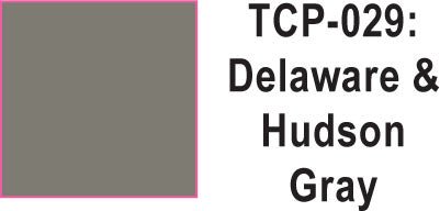 Tru Color TCP-29 Delaware and Hudson Gray Paint 1 ounce - House of Trains