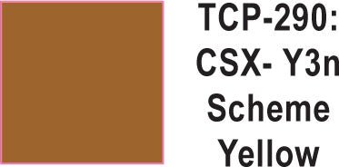 Tru Color TCP-290 CSX Yn3 Yellow 1 ounce - House of Trains