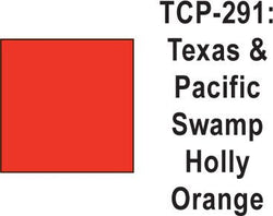 Tru Color TCP-291 Texas and Pacific Swamp Holly Orange 1 ounce - House of Trains
