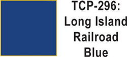 Tru Color TCP-296 Long Island Railway Blue Paint 1 ounce - House of Trains