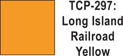 Tru Color TCP-297 Long Island Railway Yellow Paint 1 ounce - House of Trains