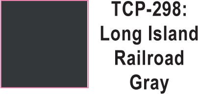 Tru Color TCP-298 Long Island Railway Gray Paint 1 ounce - House of Trains