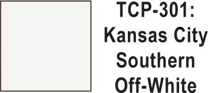 Tru Color TCP-301 Kansas City Southern Off-White 1 ounce - House of Trains