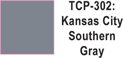 Tru Color TCP-302 Kansas City Southern Gray 1 ounce - House of Trains