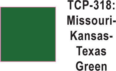 Tru Color TCP-318 Missouri Kansas Texas Green Paint 1 ounce - House of Trains