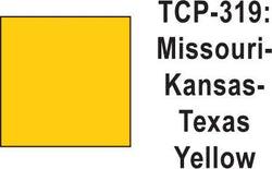 Tru Color TCP-319 Missouri Kansas Texas Yellow Paint 1 ounce - House of Trains