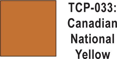 Tru Color TCP-33 Canadian National Yellow Paint 1 ounce - House of Trains