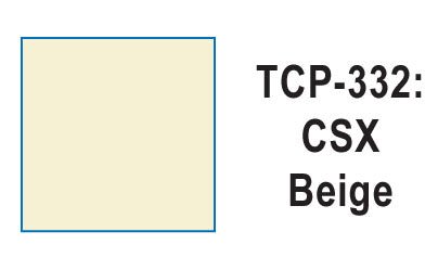 Tru Color TCP-332 CSX Hopper Cream, Beige, Paint 1 ounce - House of Trains