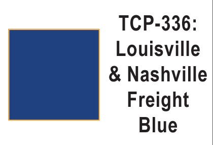 Tru Color TCP-336 Louisville and Nashville, Freight Blue, Paint 1 ounce - House of Trains
