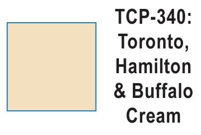 Tru Color TCP-340 Toronto Hamilton and Buffalo, Cream, Paint 1 ounce - House of Trains