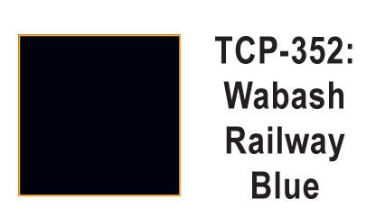 Tru Color TCP-352 Wabash, Blue, Paint 1 ounce - House of Trains