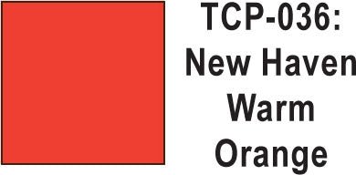 Tru Color TCP-36 New Haven Warm Orange Paint 1 ounce - House of Trains