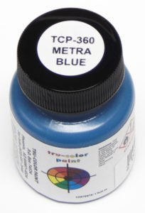 Tru Color TCP-360 Metra Blue, Paint 1 ounce - House of Trains