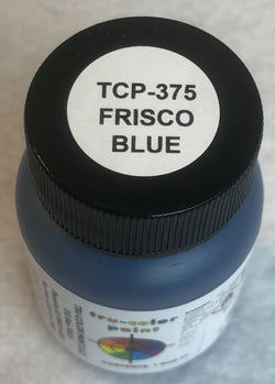 Tru Color TCP-375 Frisco, Blue, Paint 1 ounce - House of Trains