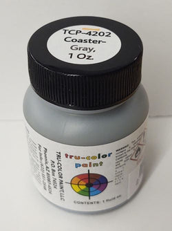 Tru Color TCP-4202 Matte Coaster, Gray, Paint 1 ounce - House of Trains