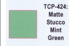 Tru Color TCP-424 Matte Mint Green Stucco, Paint 1 ounce - House of Trains