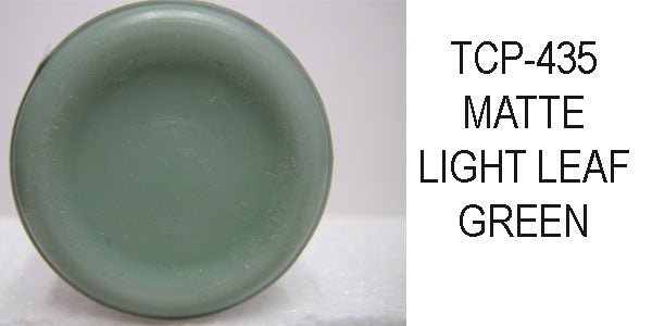 Tru Color TCP-435 Matte Light Leaf Green, Paint 1 ounce - House of Trains