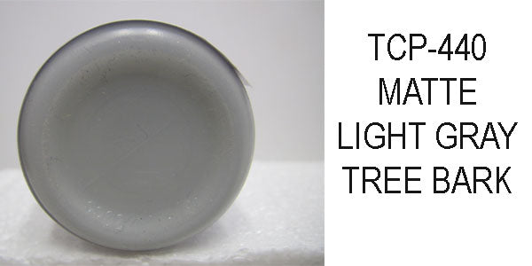 Tru Color TCP-440 Matte Light Gray, Tree Bark, Paint 1 ounce - House of Trains
