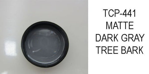 Tru Color TCP-441 Matte Dark Gray, Tree Bark, Paint 1 ounce - House of Trains