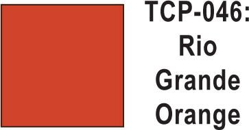Tru Color TCP-46 Denver and Rio Grande Western Orange Paint 1 ounce - House of Trains