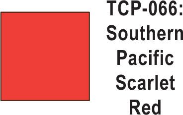 Tru Color TCP-66 SP Scarlet Red Paint 1 ounce - House of Trains