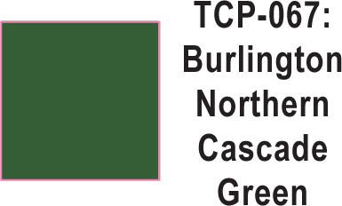 Tru Color TCP-67 Burlington Northern Cascade Green 1 ounce - House of Trains