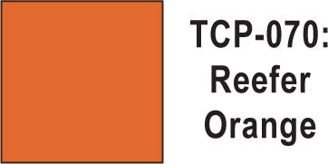 Tru Color TCP-70 Reefer Orange Paint 1 ounce - House of Trains