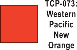 Tru Color TCP-73 Western Pacific New Orange Paint 1 ounce - House of Trains