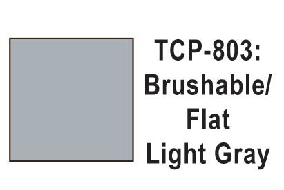 Tru Color TCP-803 Flat Light Gray Paint 1 Fluid Ounce - House of Trains
