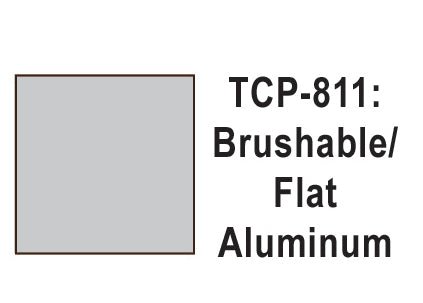 Tru Color TCP-811 Flat Aluminum Paint 1 Fluid Ounce - House of Trains