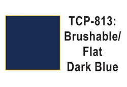 Tru Color TCP-813 Flat Dark Blue Paint 1 Fluid Ounce - House of Trains