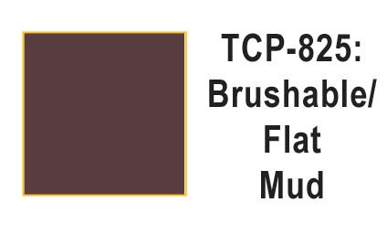 Tru Color TCP-825 Flat Mud Paint 1 Fluid Ounce - House of Trains
