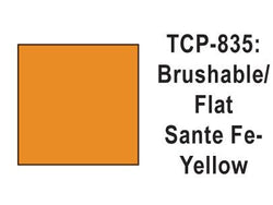 Tru Color TCP-835 Flat Santa Fe Yellow Paint 1 Fluid Ounce - House of Trains