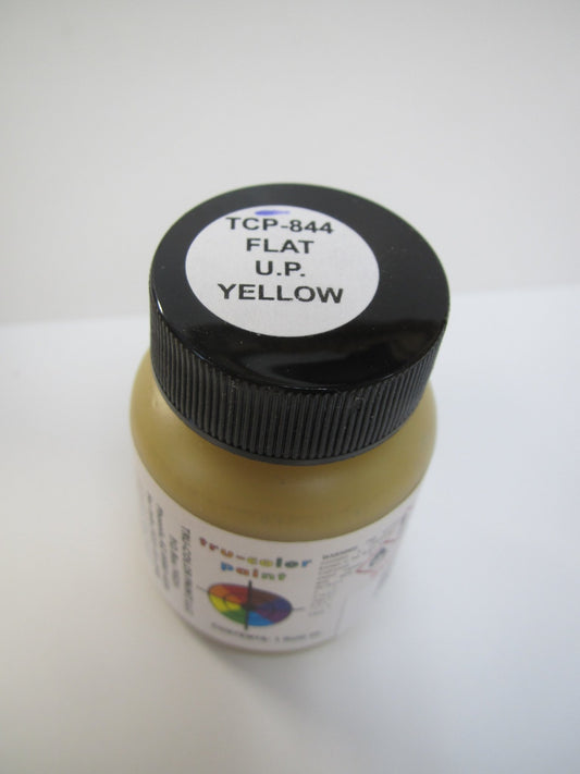 Tru Color TCP-844 Flat Union Pacific Armour Yellow Paint 1 Fluid Ounce - House of Trains