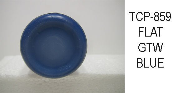 Tru Color TCP-859 Brushable, Grand Trunk Western, Blue, Flat Paint, 1 Fluid Ounce - House of Trains