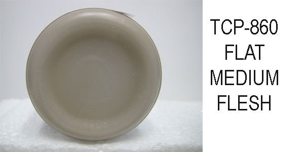 Tru Color TCP-860 Flat, Brushable Medium Flesh Paint 1 Fluid Ounce - House of Trains