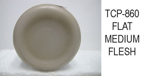 Tru Color TCP-860 Flat, Brushable Medium Flesh Paint 1 Fluid Ounce - House of Trains